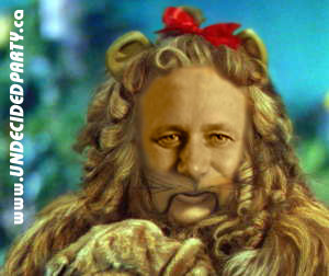 Stephen Harper Cowardly Lion